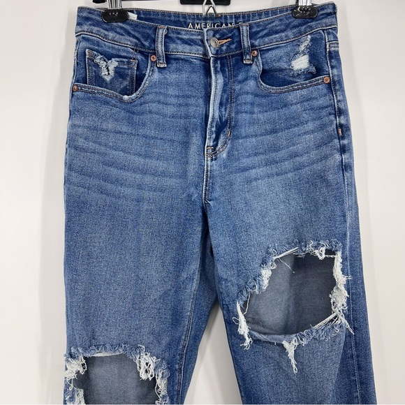 American eagle distressed Jean size 8 regular - Picture 3 of 10